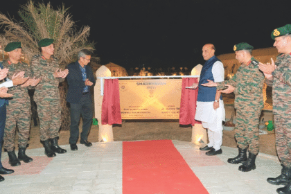 राजनाथ सिंह ने जैसलमेर में पाकिस्तान को दी चेतावनी