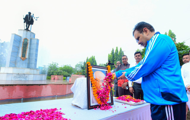 सरदार पटेल की जयंती पर मुख्यमंत्री ने एकता मार्च का नेतृत्व किया