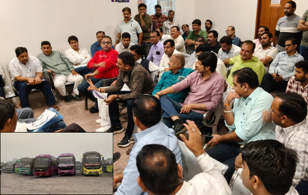 राजस्थान में स्लीपर बसों का संचालन ठप, यात्रियों को हो रही कठिनाई