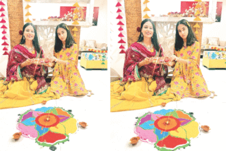 रूप चतुर्दशी पर महिलाओं ने अपने सौंदर्य को निखारा