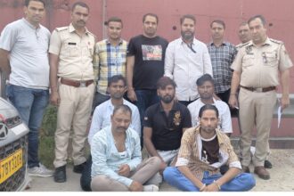 जयपुर में हत्या की योजना बनाकर डकैती करने वाले पांच गिरफ्तार