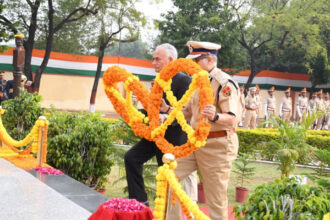 पुलिस शहीद दिवस पर शहीदों को श्रद्धांजलि, राजीव शर्मा का संदेश