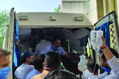 चित्तौड़गढ़ में गैस रिसाव से 4 श्रमिक प्रभावित