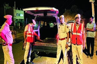 जयपुर रेंज में ‘ए’ श्रेणी की नाकाबन्दी के दौरान कार्रवाई