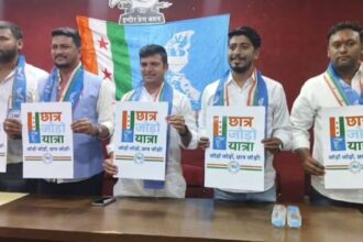 राहुल गांधी की यात्रा की तर्ज पर NSUI की छात्र जोड़ो यात्रा