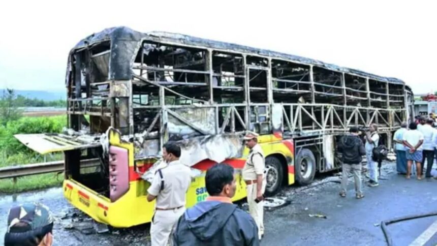 कुरनूल बस अग्निकांड के पीछे के कारणों की जांच