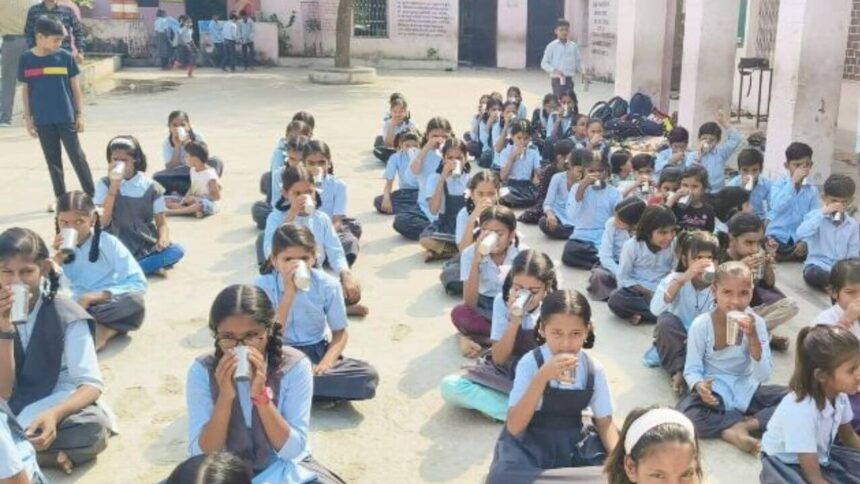 राजस्थान में पन्नाधाय बाल गोपाल योजना में दूध पाउडर का घोटाला