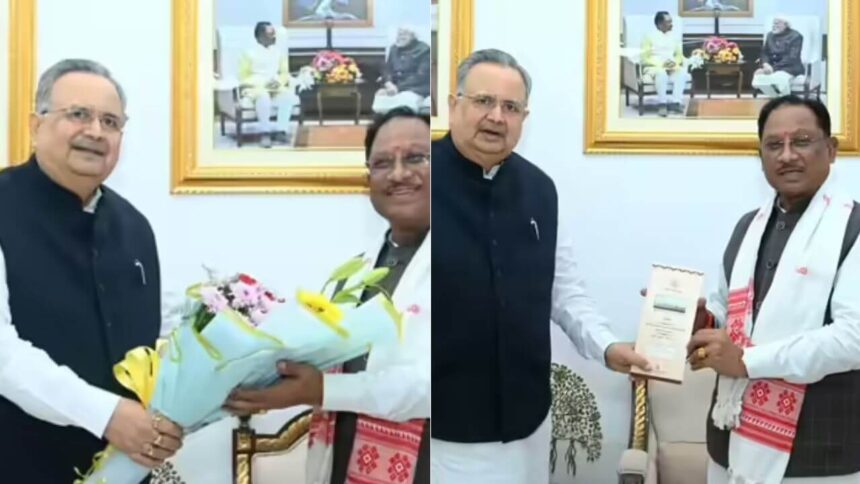 छत्तीसगढ़ विधानसभा भवन के लोकार्पण की तैयारी पर चर्चा