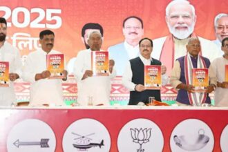 बिहार विधानसभा चुनाव 2025: NDA ने 1 करोड़ सरकारी नौकरी का वादा किया