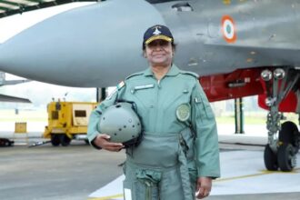 राष्ट्रपति द्रौपदी मुर्मू का अंबाला एयर फोर्स स्टेशन दौरा