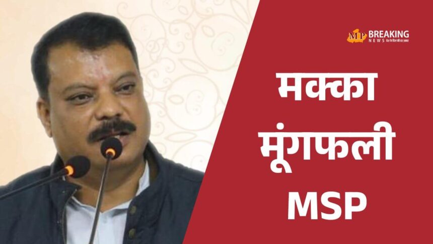 उमंग सिंघार ने मक्का और मूंगफली की MSP पर खरीद की मांग की