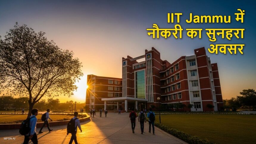 IIT जम्मू में जूनियर रिसर्च फेलो के लिए आवेदन करने का तरीका