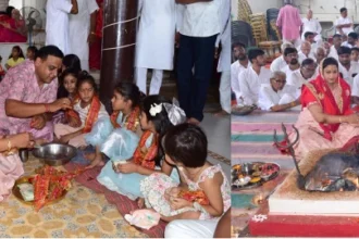 भीलवाड़ा में नवरात्रि महोत्सव की धूमधाम से पूर्णाहुति