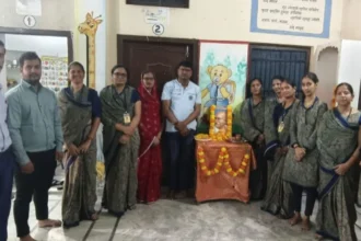 गुरु नानक शिक्षण संस्थान में गांधी जयंती का आयोजन