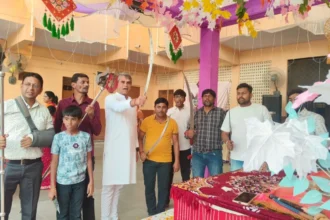 राजसमंद में शस्त्र और कन्या पूजन का आयोजन