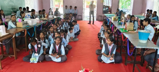 राजसमंद के पीएम श्री विद्यालय में विज्ञान मेला आयोजित किया गया