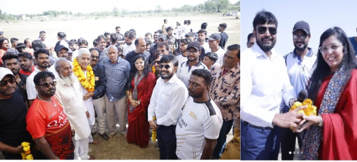 भीलवाड़ा में क्रिकेट प्रतियोगिता ने युवाओं को प्रेरित किया