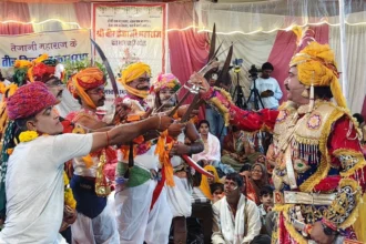 राजसमंद में तेजाजी खेल का भावुक समापन हुआ