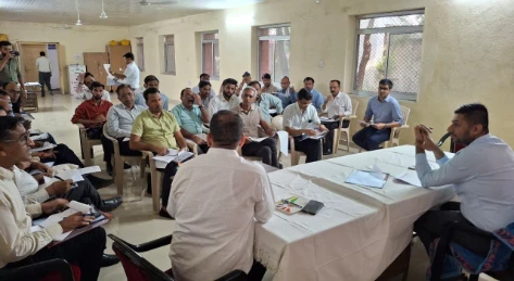 भीलवाड़ा में विवाद निवारण और सीएसआर समिति की बैठक