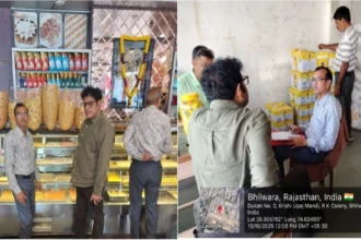 भीलवाड़ा में मिलावट के खिलाफ अभियान, 184 लीटर घी जब्त