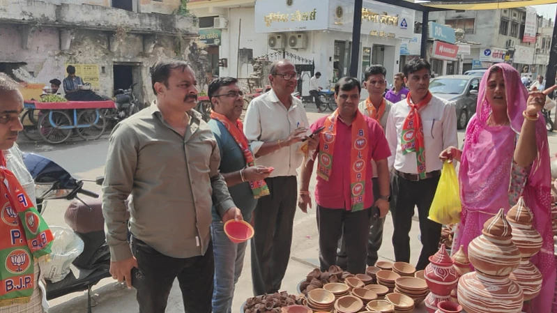 राजसमंद में स्वदेशी अभियान के तहत स्थानीय सामान खरीदने की अपील