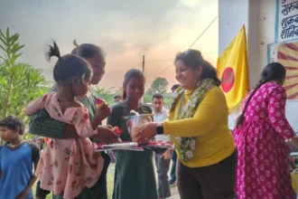 राजसमंद में वी विश फॉर सोसाइटी द्वारा दीपोत्सव का आयोजन