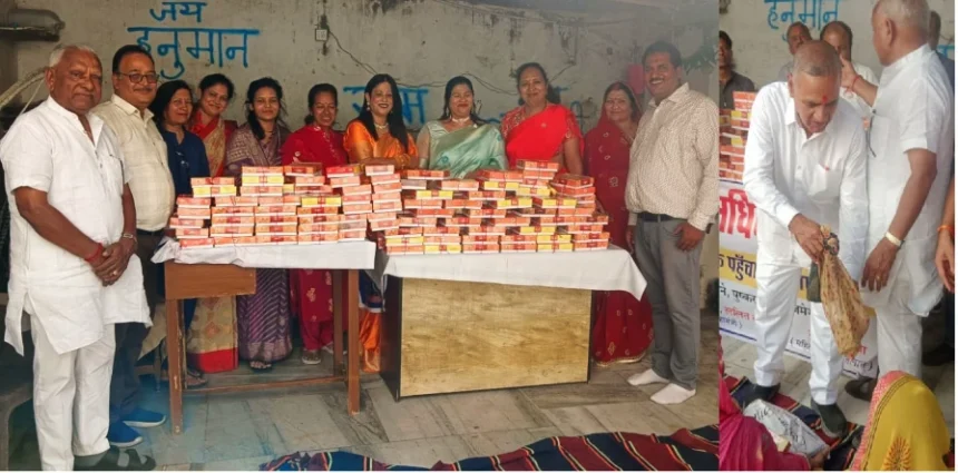 भीलवाड़ा में जरूरतमंदों के साथ मनाई गई दीपावली