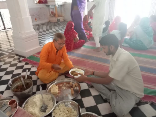 राजसमंद में श्री विट्ठल नामदेव मंदिर का सफल अन्नकूट महोत्सव
