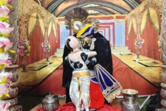 भीलवाड़ा: सांवरिया सेठ मंदिर में सुदामा और कृष्ण का मिलन