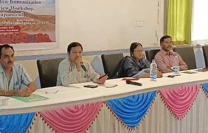 राजसमंद में WHO और चिकित्सा विभाग की कार्यशाला आयोजित