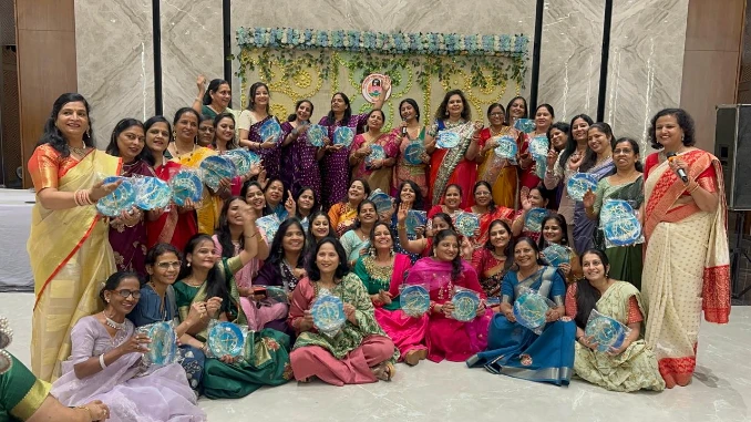 भीलवाड़ा में नगर माहेश्वरी महिला मंडल का भव्य दीपोत्सव आयोजन