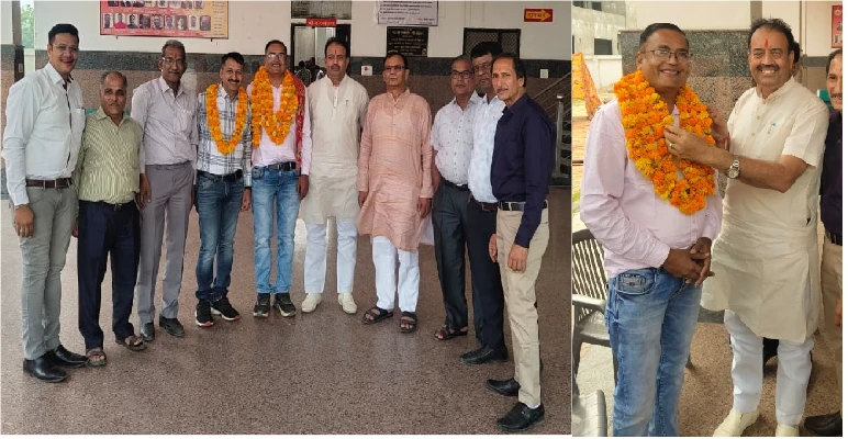 भीलवाड़ा में दिनेश राठी निर्विरोध अध्यक्ष बने, नारायण बाहेती महासचिव नियुक्त