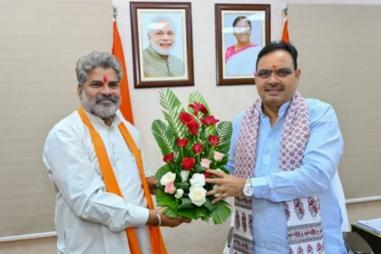 राजसमंद के पूर्व विधायक ने मुख्यमंत्री से की मुलाकात