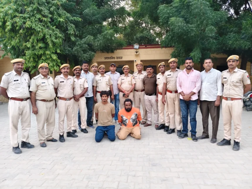 जैसलमेर में मोहनगढ़ के दोहरे हत्याकांड के आरोपियों की गिरफ्तारी