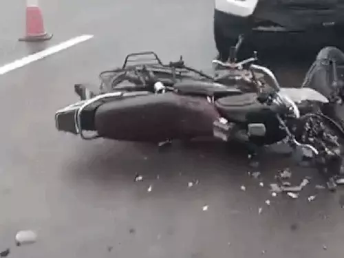 जालोर में भारतमाला एक्सप्रेस-वे पर स्कॉर्पियो से बाइक सवार की मौत