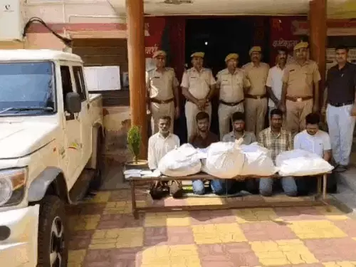 जालोर में सोलर प्लांट से तांबे की चोरी करने वाले गिरोह का खुलासा