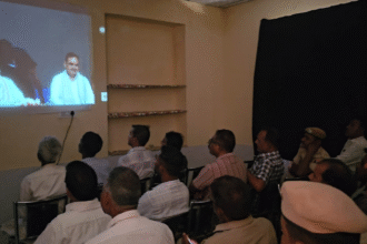 तखतगढ़ में नए आपराधिक कानूनों पर अमित शाह का लाइव प्रसारण