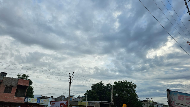 आहोर में मौसम में बदलाव: ठंड बढ़ी, चक्रवात 'मोंथा' का प्रभाव