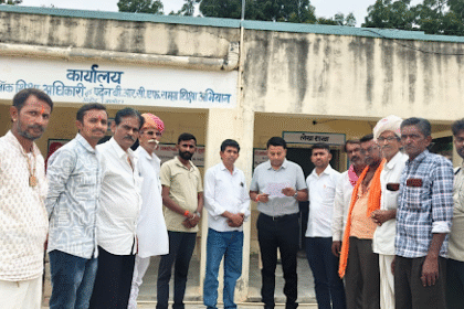 मालगढ़ के ग्रामीणों ने शिक्षकों की कमी पर जताया विरोध
