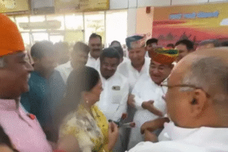 बीकानेर में वसुंधरा और डोटासरा की दिलचस्प मुलाकात