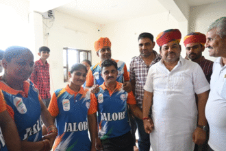 भीनमाल में 5वीं पैरा सिटिंग वॉलीबॉल चैम्पियनशिप का सफल आयोजन