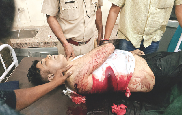 कुचामनसिटी में व्यवसायी की हत्या, शहर में विरोध प्रदर्शन
