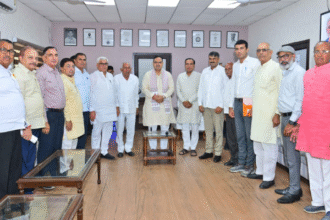 महाराष्ट्र के प्रवासी राजस्थानियों ने मुख्यमंत्री भजनलाल शर्मा से की मुलाकात