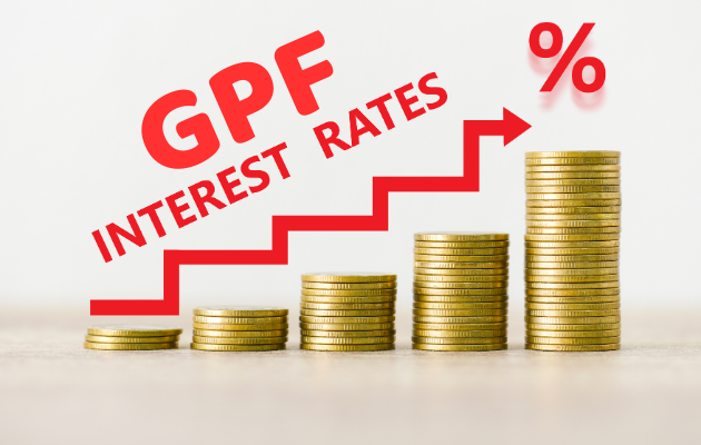 जीपीएफ, ओपीएस और अन्य निधियों पर ब्याज दर 7.1 प्रतिशत निर्धारित