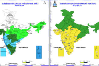 छठ के दौरान कई राज्यों में भारी बारिश का अलर्ट