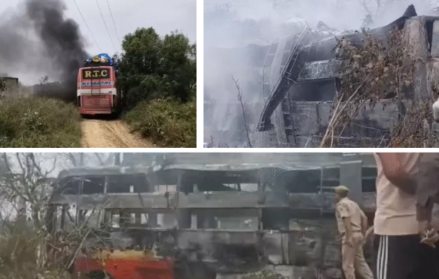 मनोहरपुर में बस हादसे ने ली 3 मजदूरों की जान