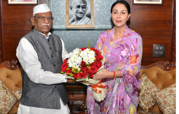 उपमुख्यमंत्री दिया कुमारी की राज्यपाल से शिष्टाचार भेंट
