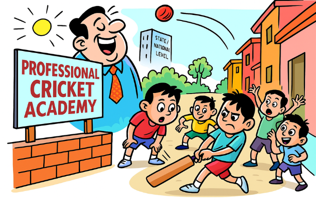 कोटा में क्रिकेट अकादमी की कमी से प्रतिभा का हनन