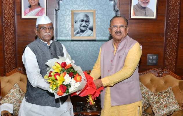 विधानसभा अध्यक्ष देवनानी ने राज्यपाल बागडे से मुलाकात की
