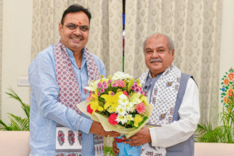 मध्य प्रदेश विधानसभा अध्यक्ष ने राजस्थान के मुख्यमंत्री से की मुलाकात